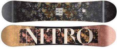 NITRO Nitro FATE Flex: 5/10 Camber: Flat camber Lengths: 144 Description: The Fate Snowboard, your search has come to an end.