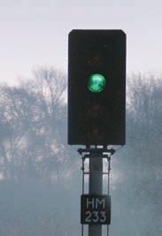 colour light signal is said to be at