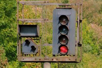 A red semaphore signal is at danger if