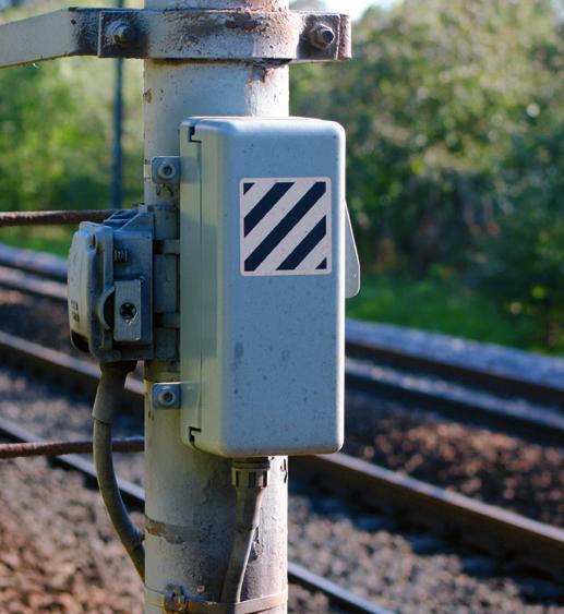The most common are lineside phones (usually found near points) and signal post
