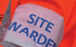51 3. Safe System of Work using Site Warden Warning With a Site Warden Warning area, a space is provided between the site and the nearest open line.