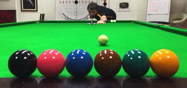 Observing the cue ball Playing 8/10 speed Playing 3/10 speed Playing 5/10 speed The amount of side, speed of shot, and distance to object ball determines the cue ball deflection and thus the