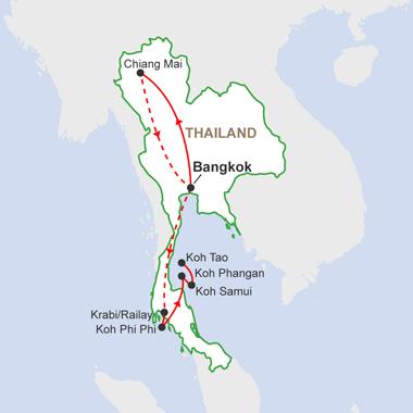 Trip Overview See the best of Thailand on this action-packed group adventure!