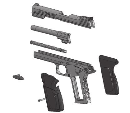 8.0 Maintenance W WARNING MAINTENANCE Verify the magazine is removed visually and physically confirm the pistol is unloaded before attempting disassembly or performing any maintenance steps.