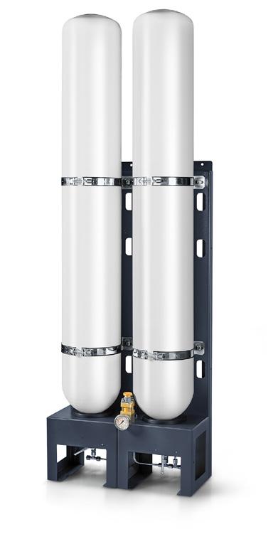 tanks B 160 storage system AIR AND GAS DISTRIBUTION High-pressure reducing station High-pressure reducing