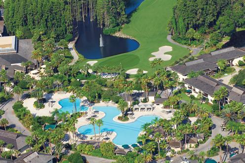 General Information u Saddlebrook is located 30 minutes from Tampa International Airport, 1 mile east of I-75 at exit 279 (SR 54). u A $200 (USD) deposit per adult must accompany each reservation.