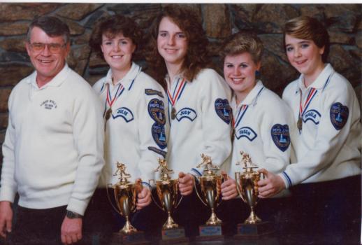 2013 Inductees: After winning the BC and Canadian Junior Women s titles in 1987, the 1988 Sutton Junior Women s Curling Team captured the World crown in 1988 in Chamonix, France.
