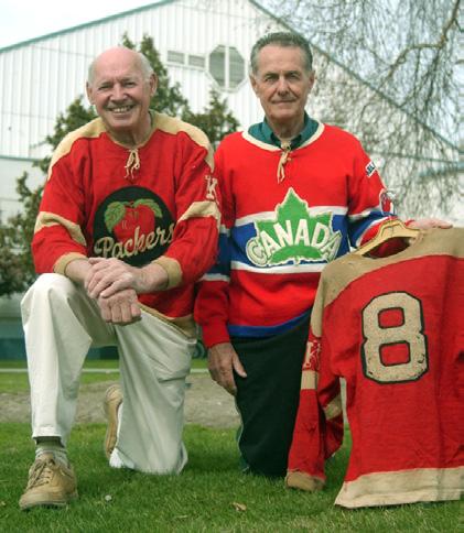 2008 Inductees: The first inductees in the Central Okanagan Sports were the 1958 Kelowna Packers, the first Canadian hockey team to play behind the Iron Curtain in the
