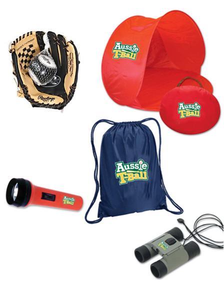 Participant Packs Every participant will receive a participant pack as part of their Aussie T-Ball registration, including: