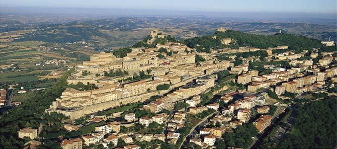 LOCATION The Republic of San Marino was founded in 301 A.D. and is the most ancient European Republic.