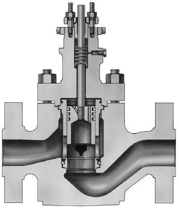 Sliding-Stem Valves The most versatile of control valves are the slidingstem designs. Globe, angle, and Y-pattern valves can be purchased in sizes ranging from NPS 1/2-36.