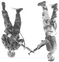 Close Combat 2-3 blow. Target areas are the opponent s groin and face. To execute the vertical buttstroke, Marines Drive the arms straight forward, striking the opponent with the butt of the weapon.