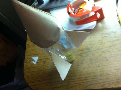 Intro: Water Bottle Rockets These instructions detail the steps involved in building a water bottle rocket These rockets use pressurized air and water to fly hundreds of feet in the air, and make a