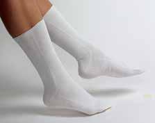 The socks are woven from a thin yet strong enough acrylic yarn that allows for a proper shoe fit, as well as from soft spandex to ensure they stay up for the duration of the day.