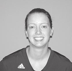 Outside Hitter, 5-7, Junior Nashua, NH (Nashua) Sophomore Year (2005): Played in 46 games in 24 matches...had 57 kills (1.24/game), five assists (0.11/game), two service aces (0.04/game), 36 digs (0.