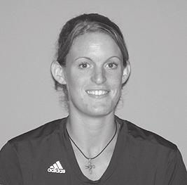 Middle Hitter, 6-3, Senior Cranston, RI (Cranston East) Junior Year (2005): Named First Team All- Little East Conference...played in 126 games in 36 matches...had 383 kills (3.04/game), a RIC record.