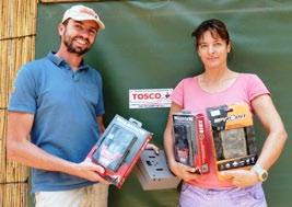 Research Kwando Carnivore Project Rhino Rangers Living with Wildlife 2 infra red camera traps and 2 protection box ( 12 000 N$) 2 camera traps sponsored by TOSCO have been delivered to the Kwando
