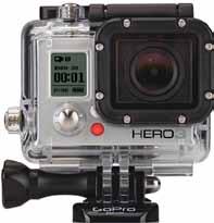 Compatible with all GoPro mounts for attaching to