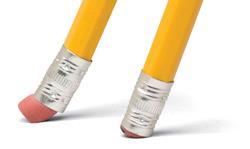 pencil eraser Can cause scrapes-