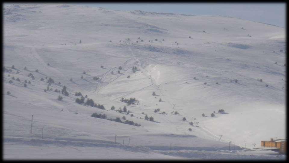 ERZİNCAN-YILDIRIM AKBULUT ALTITUDE: 2200 m - 2950 m SEASON:150 days SNOW DEPTH: 2-3 m SKIING TYPE: Nordic Alpine Skiing, Snowboard