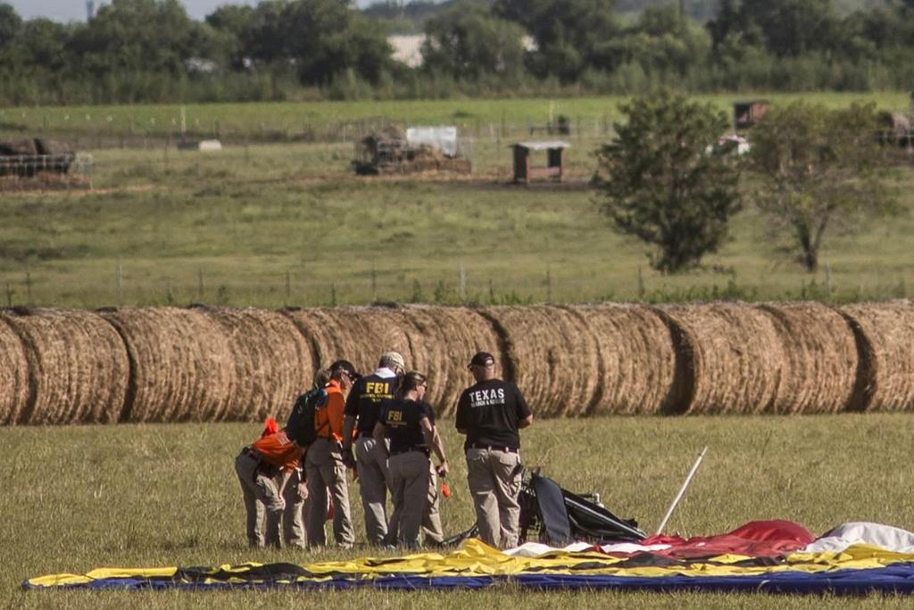 TEXSAR - Hot Air Balloon Crash 2016 July 30th, a hot air balloon crashed after hitting power lines near