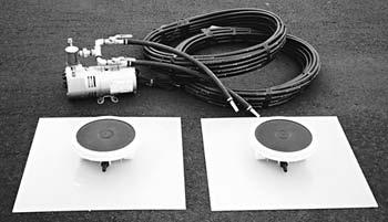 PA50 and PA60 Aeration Systems... These aeration systems come with a continuous duty compressor, 200 feet of hose and two air diffusers.