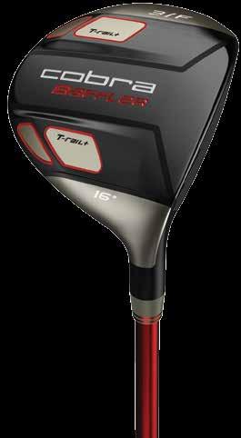 BAFFLER T-RAIL+ FAIRWAY / HYBRID Designed for higher more penetrating ball flights. Played by all. That s golf made easy.