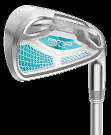 WOMEN S AMP CELL TM Irons The smart blend of explosive distance and pinpoint accuracy. Please fix your ballmarks.