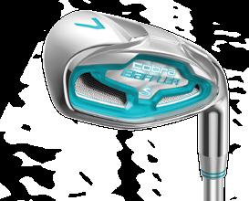 WOMEN s baffler irons AVAILABLE: NOW GOLF MADE EASY: TRADITIONAL BAFFLER TECHNOLOGIES ARE APPLIED TO IRONS FOR AN UNPRECEDENTED EASY TO HIT SET. ONE OF womankind S GREATEST ACHIEVEMENTS.