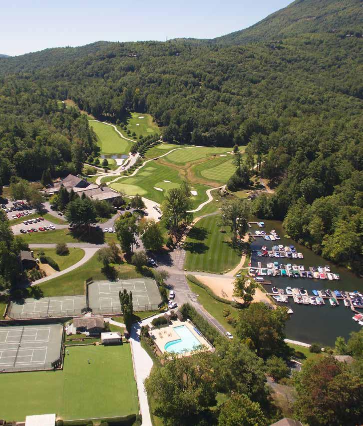 Today, Lake Toxaway is a thriving community with approximately 1,100 home sites. Families share 5,000 acres where Mother Nature displays some of her best work year-round.