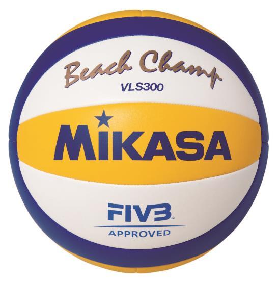 FIVB Official Colored Synthetic Beach Volleyball Mikasa VLS 300 Colors FIVB Official Beach Volleyball