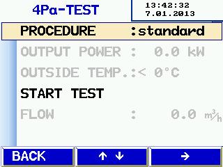4 PA-Test The user can directly proceed to prepare the measurement. Fig.