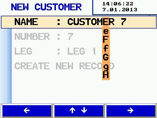 Data management 10.2 Creating a new customer folder Fig.