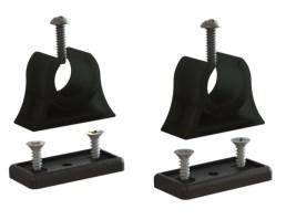 PNPCLP-DM Deluxe clip kit with mounting base, 2 pack, includes hardware SBK-1001 Deluxe Mounting Base and
