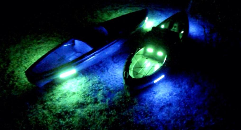 Features: 50k hour LED life expectancy Fully encapsulated, fully submersible, waterproof LEDs Extra long wire to accommodate most large kayaks 3M high