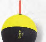 The ball design has incredible buoyancy and is inconspicuous on the surface.