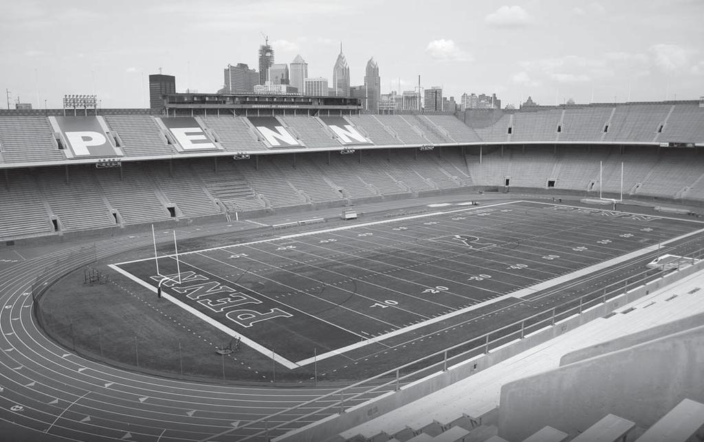 U N I V E R S I T Y O F P E N N S Y L V A N I A Historic Franklin Field Entering its 115th season as the home of the Quakers, Franklin Field with the Philadelphia