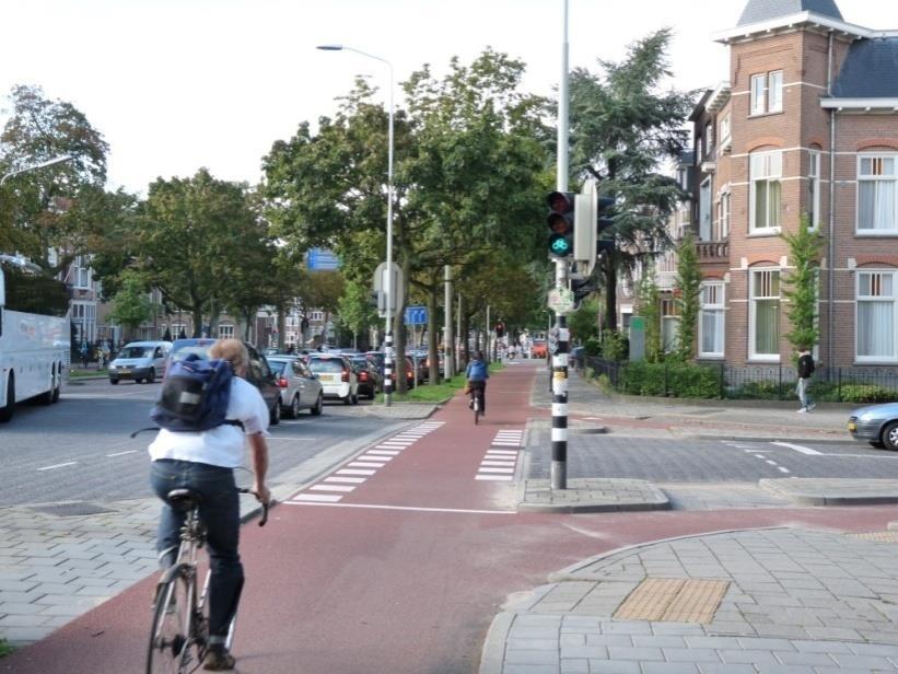 A coherent network allows cyclists to make their whole journey on cycle-friendly infrastructure.