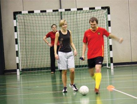 I ndoor soccer INDOOR SOCCER IS A VERY POPULAR STUDENT S SPORT. Recreaton sessons are takng place on Wednesday from 9pm untl 11pm.