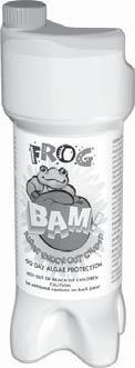 POOL FROG Welcome to easier pool care courtesy of XL PRO. With XL PRO, your pool water will look and feel better without a lot of work or a lot of chlorine.