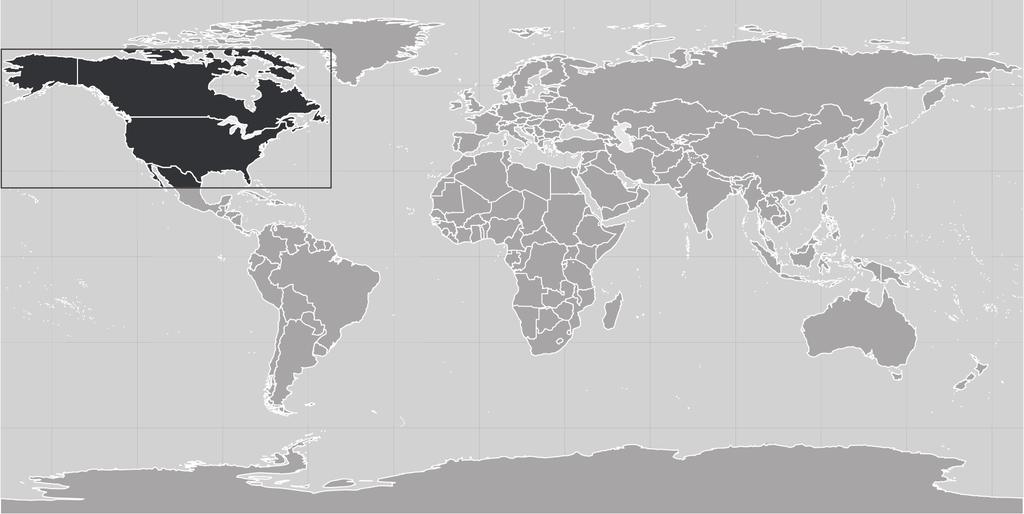 2 Figure 1 N10/4/ENVSO/SP2/ENG/TZ0/XX/T World map showing the location of Plains bison