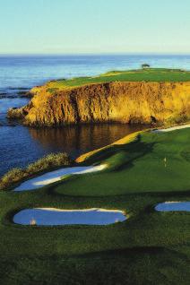 P L AY 19 There are few golf thrills like teeing it up for the first time at Pebble Beach Golf