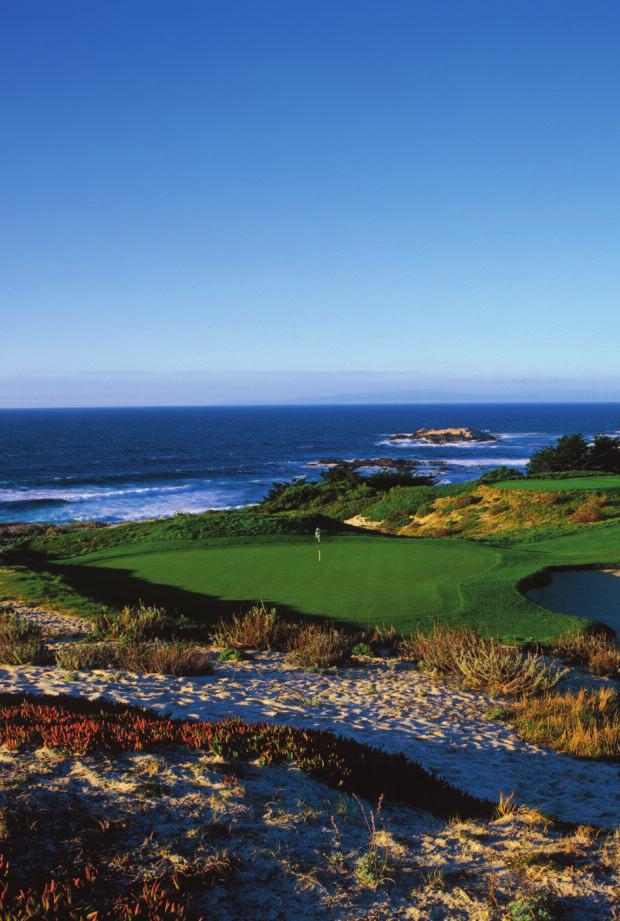 P L AY 21 Del Monte Golf Course has challenged professional legends and Monterey Peninsula golfers alike for