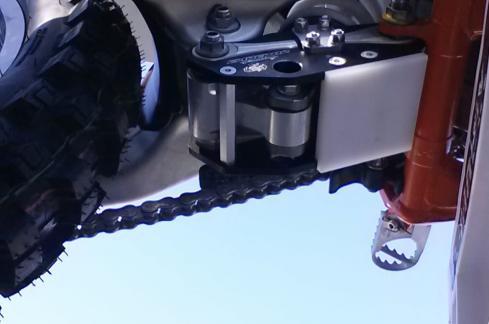 Emperor Linkage Skid Emperor Linkage Skid Plate is the best protection for your KTM linkage suspension.