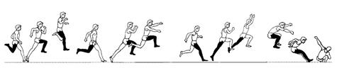 Triple Jump Teaching Progression jumps 123 STEP 4 TRIPle jump grid Objectives: To avoid over-emphasis on the hop.