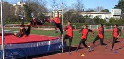 HIGH JUMP Whole Sequence jumps 127 LANDING FLIGHT Take Off APPROACH High Jump Whole Sequence Phase Description The high jump is divided into the following phases: approach, take off, flight and