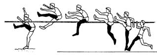 134 JUMPS High Jump Teaching Progression STEP 1 Scissors jump Objectives: To improve the vertical take off. Tips: Use straight approach. Plant take off foot in line of approach.