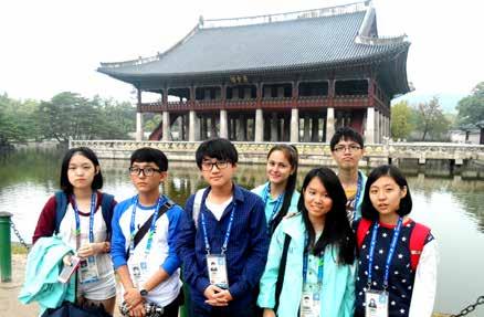 The YRP brought together seven students aged from 14 to 17 four from Incheon and one student each from Cambodia, Vietnam and Tajikistan.