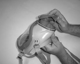 in good condition and located properly. Repair any damage. S.E.A. recommends that the respirator be tested for leak-tightness every five years, at a level equivalent to a protection factor of 2,000.