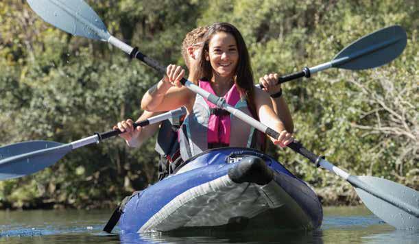 CHOOSING YOUR KAYAK Why limit yourself with roof racks and cumbersome storage when you can have all the performance benefits of a top quality kayak stored in a backpack that travels with you?